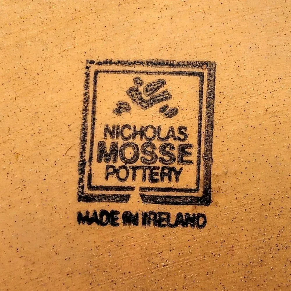 Nicholas Mosse Pottery Ireland Pansy Ceramic Vase